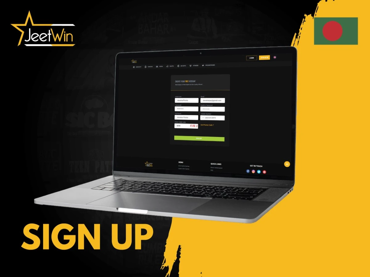 Jeetwin sign up